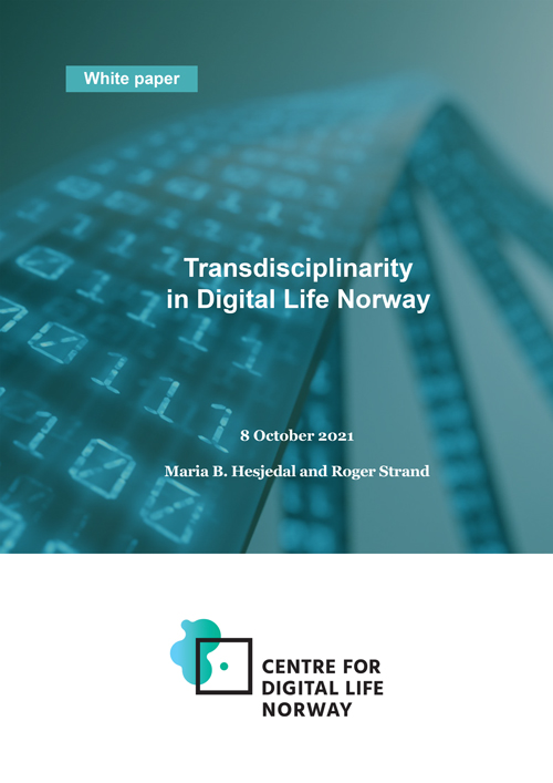 Cover white paper transdisciplinarity