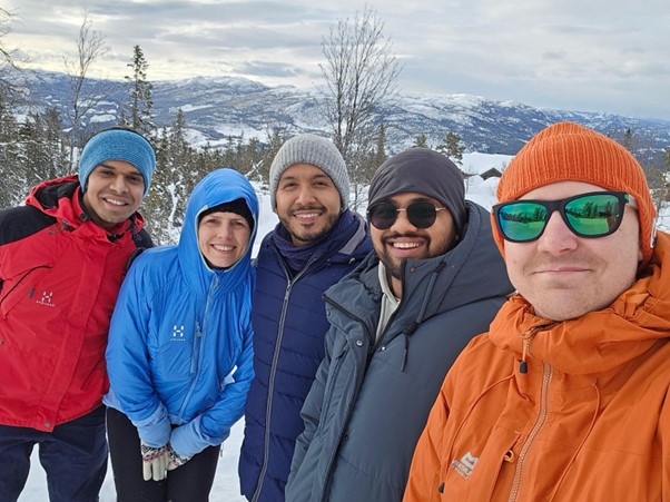 Dipendra Pant, Olga Mikhailova, Gustavo Adolfo Agudelo-Cantero, Rohit Agarwal and Arsenii Zabirnyk