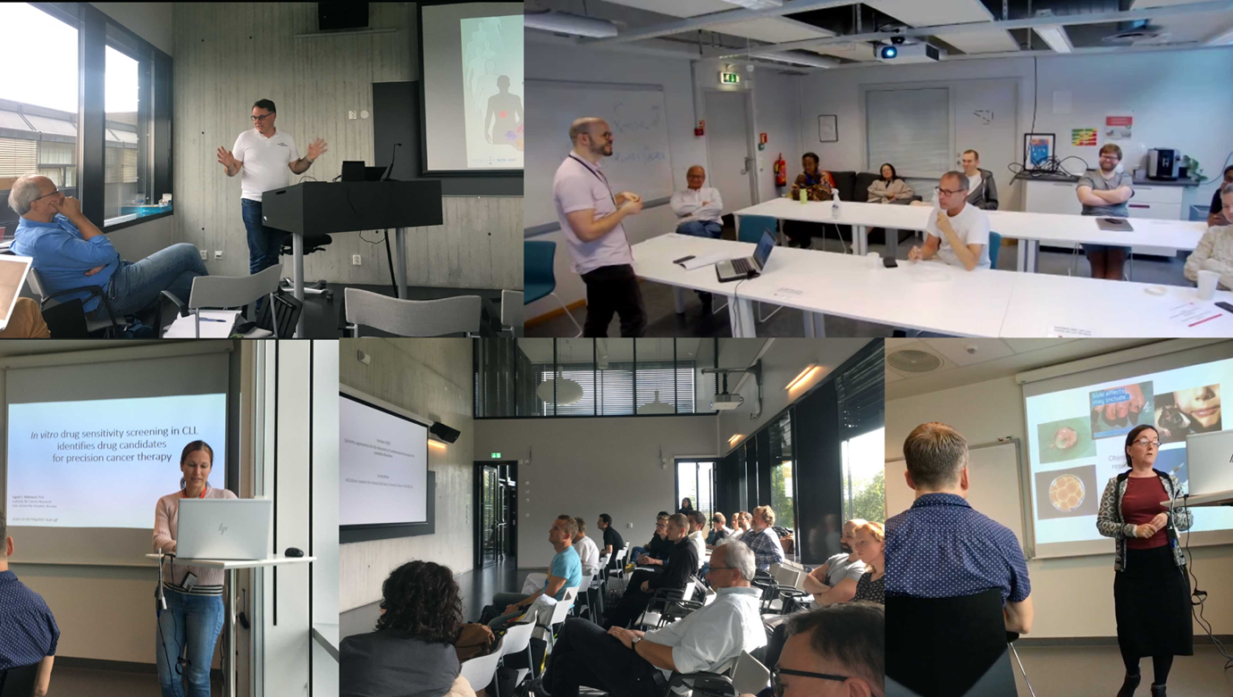 Pictures of a few of the meetings held by PINpOINT